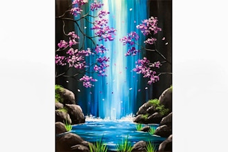 Paint Nite: Lavender Falls